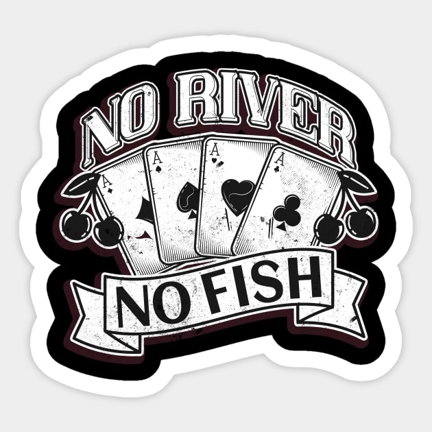 Casino Poker Cards Poker Player Sticker by Foxxy Merch